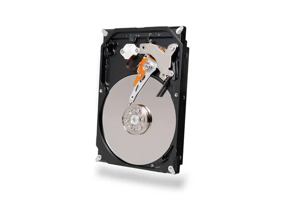 Hard disk , HDD , drive with sata 6 gb isolated on white backgr — Stock Photo, Image